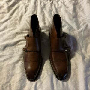 Tom Ford Dark Brown Leather Men's Boots